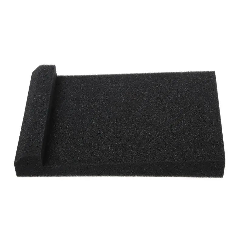 

300x200x45MM Black Sponge Monitor Speaker Acoustic Isolation Foam Isolator Pad for Recording Studios Karaoke Accessories