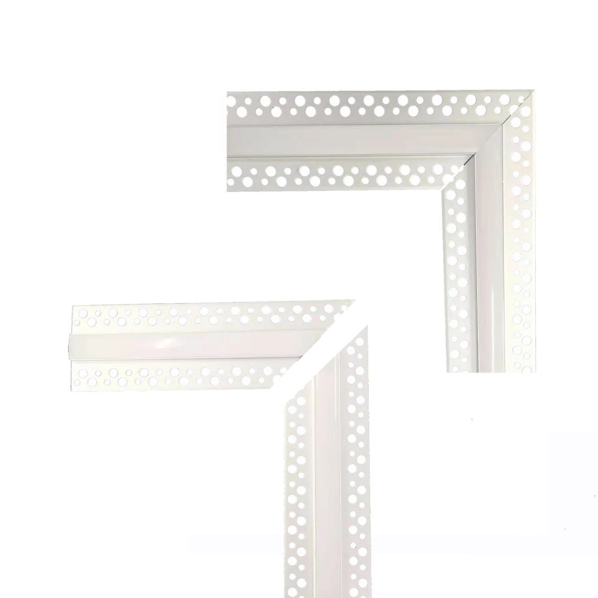 Угол светодиодного алюминиевого канала 2 пары L-образный переходник для