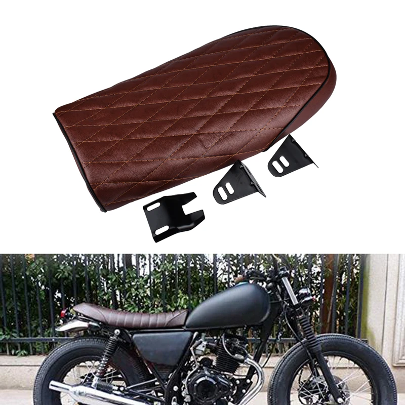 Мотокросса сетка сиденье мотоцикл ретро Подушка мото внедорожный Байк для Honda