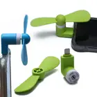 Ручной мини-вентилятор для телефона, гибкие вентиляторы с Micro USB, портативный Электрический вентилятор для сотового телефона, охлаждающий кулер, мини-вентилятор для Android, IPhone