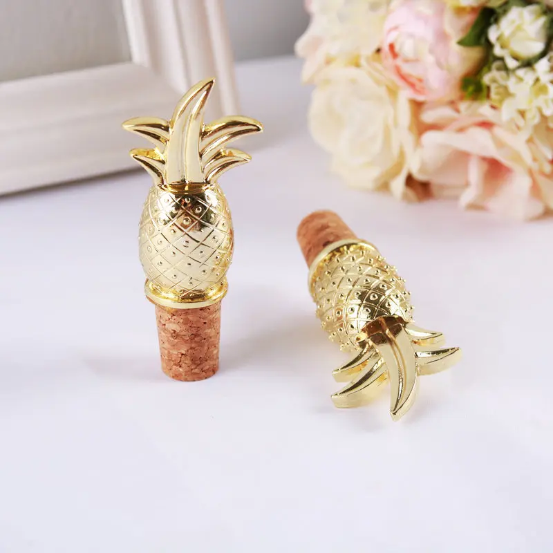 Creative Pineapple Champagne Red Wine Bottle Stopper Cork Pl