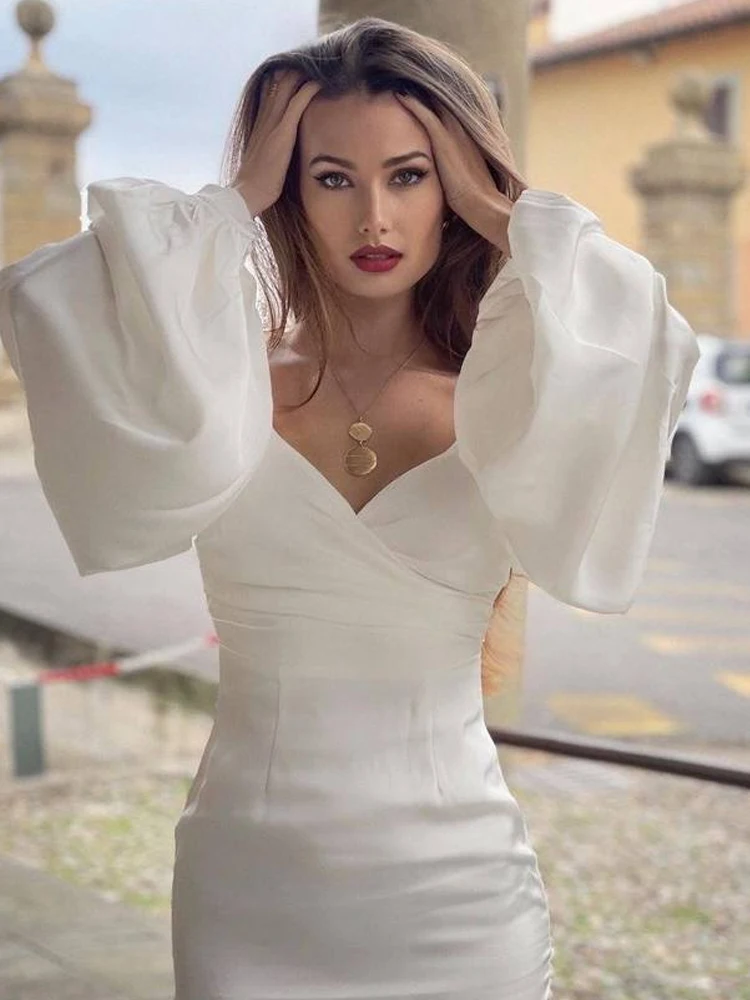 high quality women summer dress sexy bodycon dress 2021 v neck satin dress house of cb elegant prom wedding evening party dress free global shipping