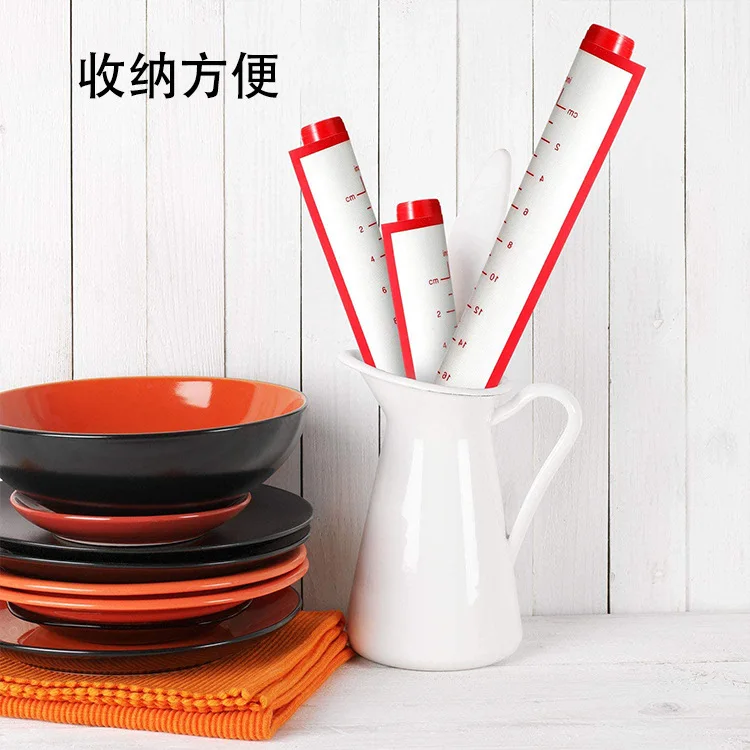 

Simois Manufacturers Bakery Anti-slip Knead Dough Baking Paper Glass Fiber Platinum Silicone Dough Kneading Mat Large Size Non-s