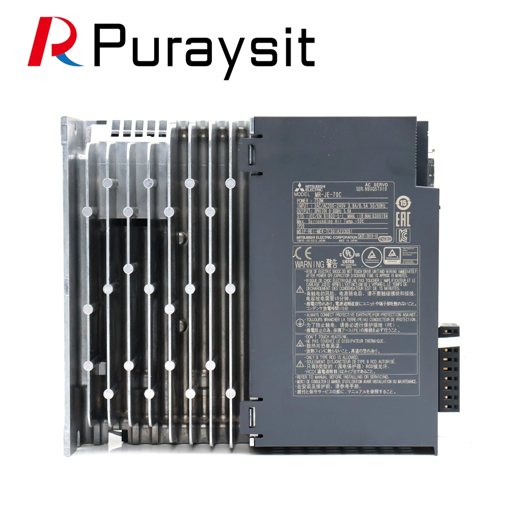 Серводвигатель переменного тока Mitsubishi + усилитель драйвера MR-JE-40C серия HG-KN43J-S100 400