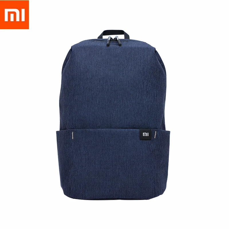 Цветной мини рюкзак Xiaomi 10 л сумки для женщин мужчин мальчиков и девочек маленький