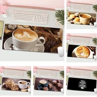 coffee laptop computer mousepad l large gamer keyboard pc desk mat computer tablet gaming mouse pad