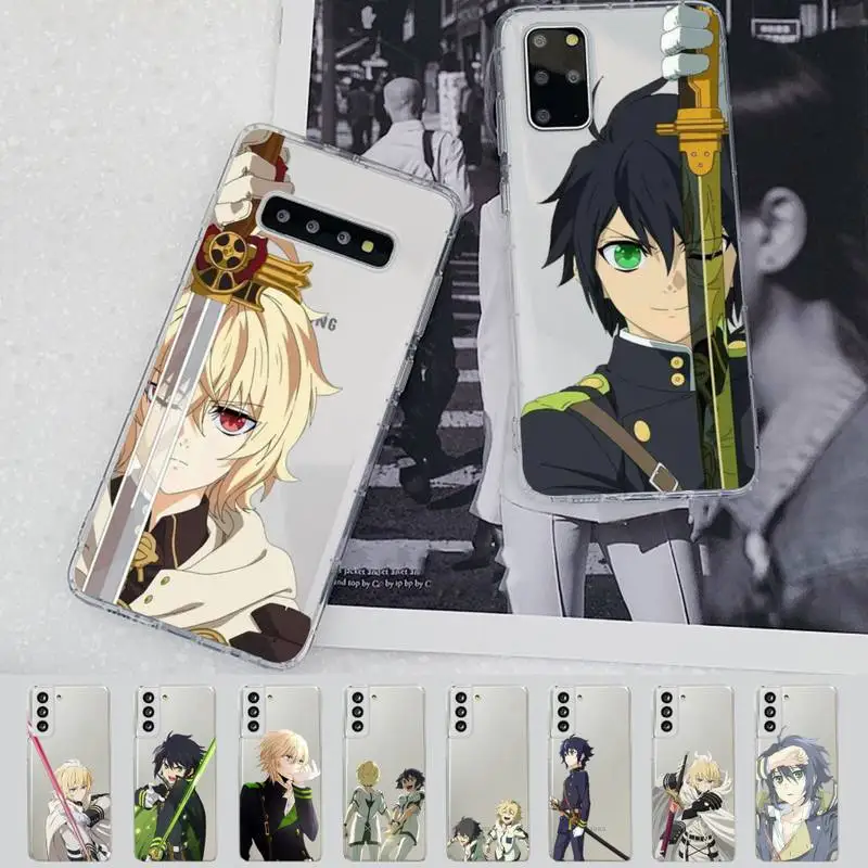 

Seraph of the end Phone Case For Samsung A 10 20 30 50s 70 51 52 71 4g 12 31 21 31 S 20 21 plus Ultra