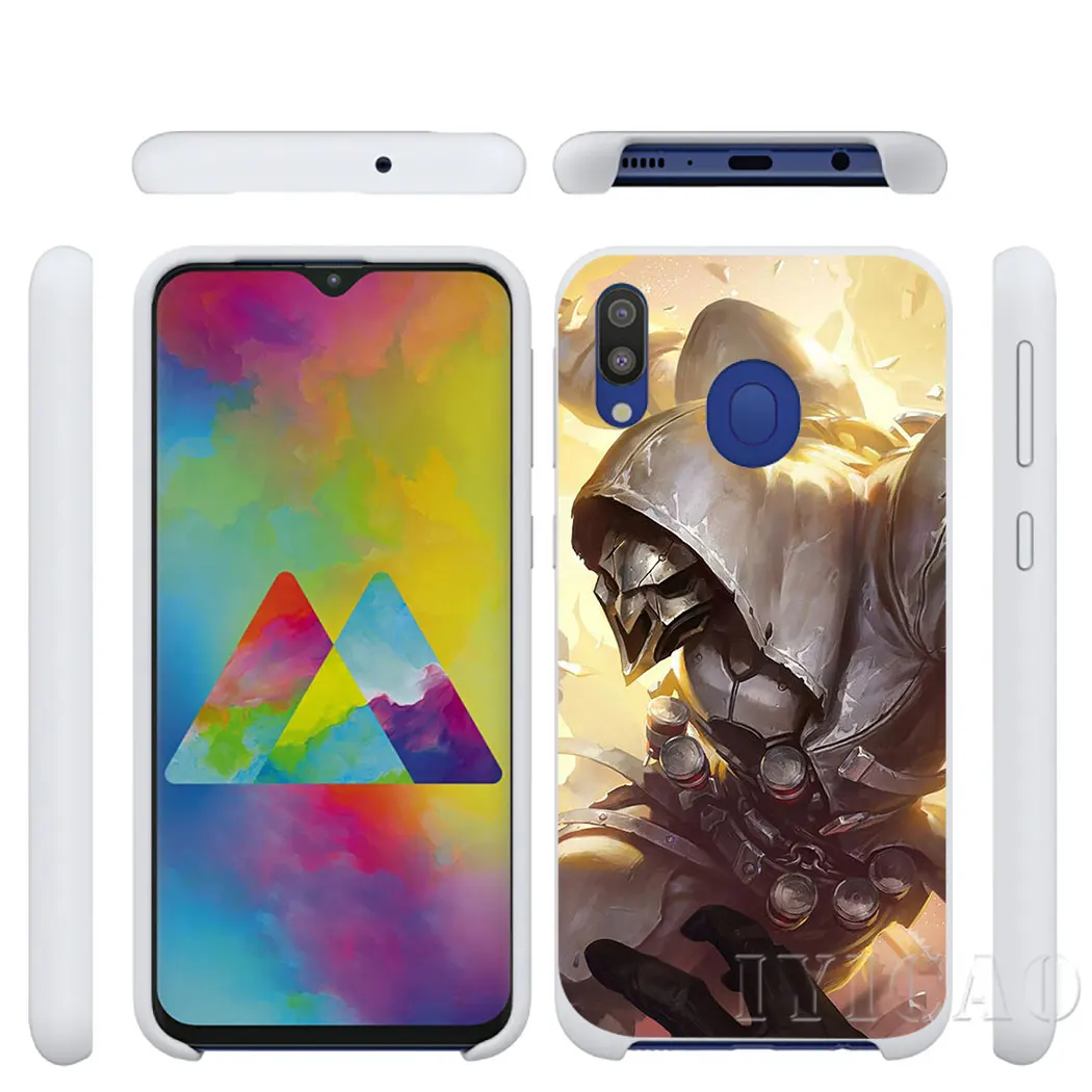 IYICAO Overwatch милости жесткий чехол для телефона samsung A2 A20e A70s J4 J8 J6 2018 Plus J7 Duo плюс Чехол