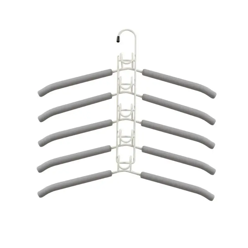 1 шт. вешалка для одежды многослойный шкаф Противоскользящий Органайзер складная