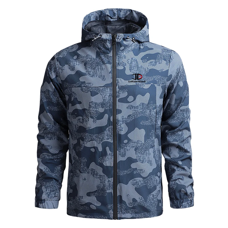 

Windproof Jacket Men Thin Breathable Brand Camouflage Casual Sports Outdoor Coat Male WindJacket Hardshell Wind Jacket Men Tops