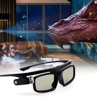 gl1800 3d glasses lightweight high definition image pc black active shutter 3d eyeglasses for dlp link 3d projectorstvs