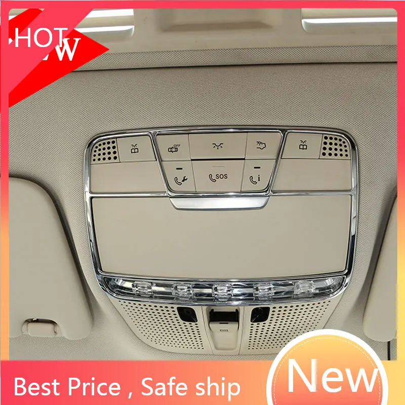 

Для Mercedes Benz E-Class W213 GLC Class W205 C180 C260 2015-2017 автомобильные аксессуары ABS светильник для чтения
