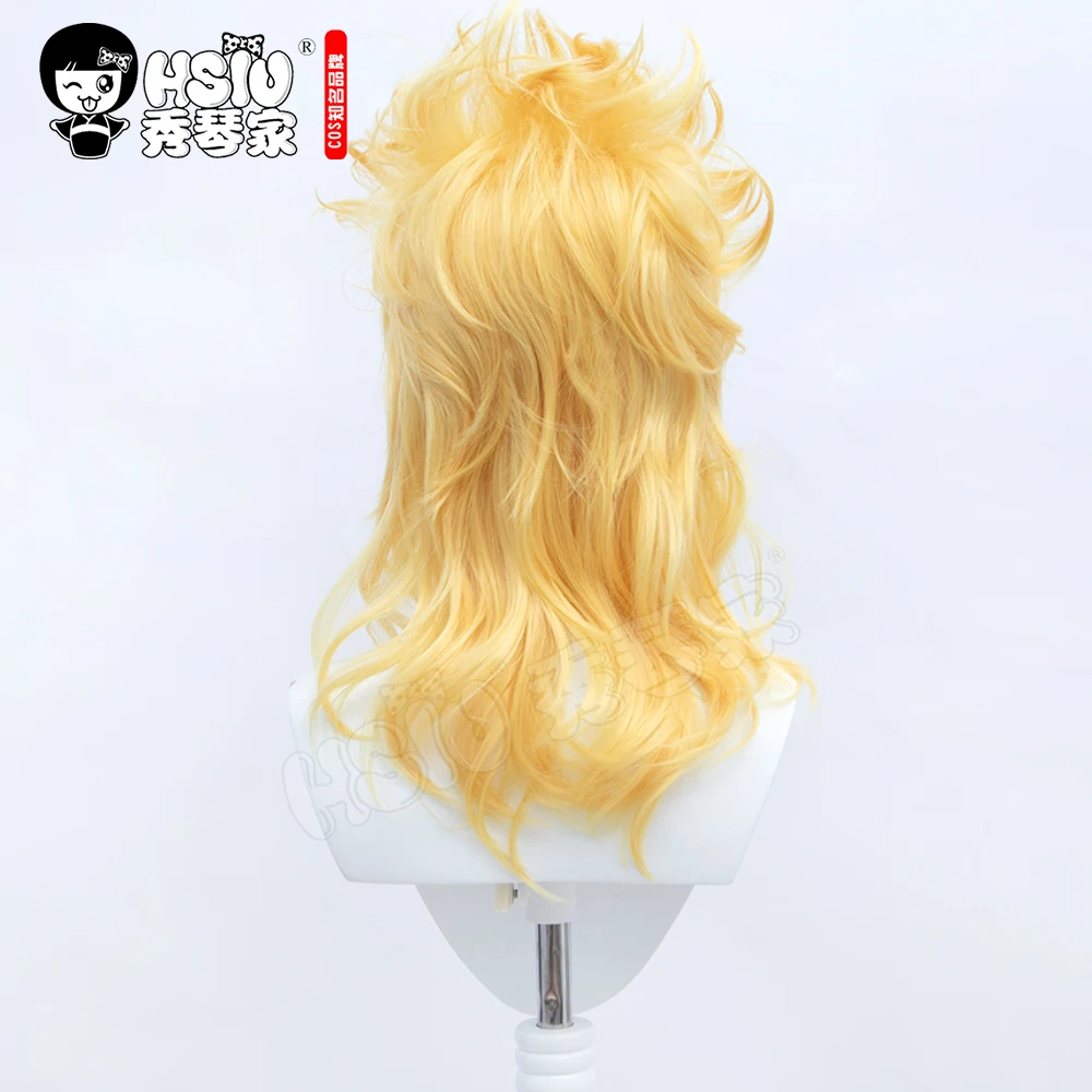 Парик для косплея невероятных приключений Джоджо из аниме HSIU с золотыми