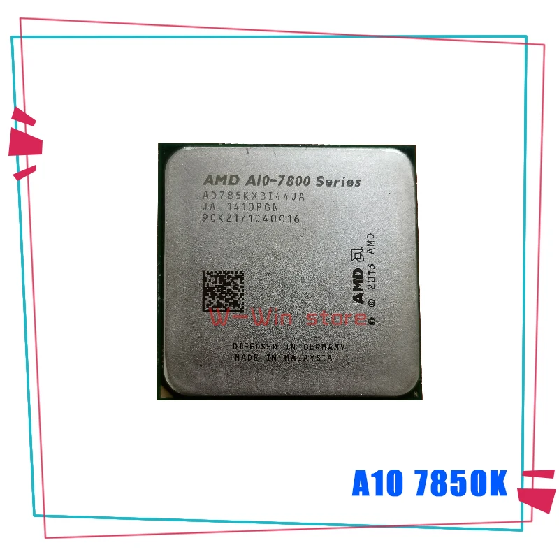 AMD A10-Series A10-7850K 7850 A10 7850K 3 7 ГГц Quad-Core Процессор процессор AD785KXBI44JA гнездо FM2 + |