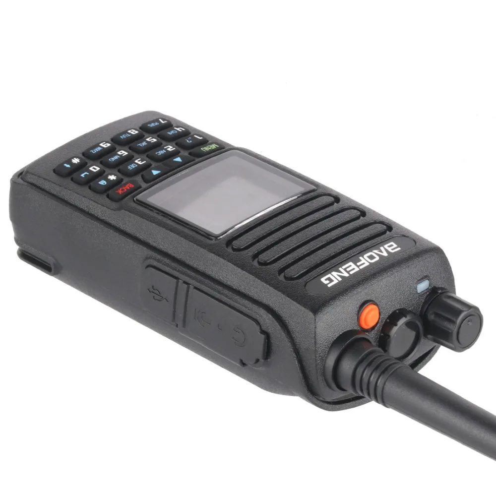 Baofeng DMR DM-1702(gps) рация VHF UHF Двухдиапазонная 137-174& 400-470MHz Dual Time slot Tier 1& 2 цифровое радио