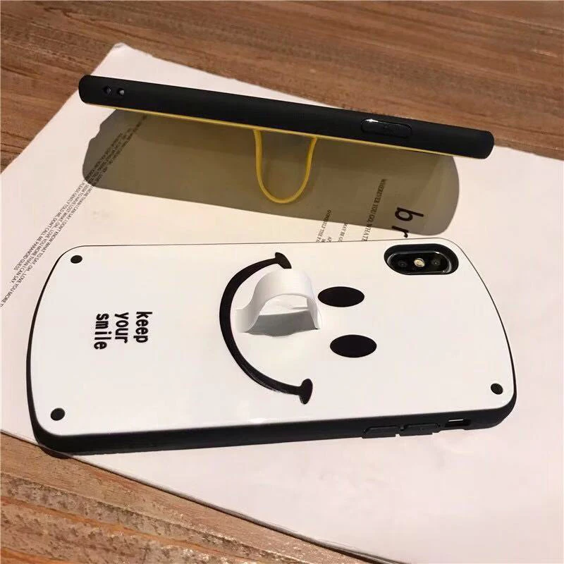 Чехол для телефона iPhone 11 Pro XS Max Smiley глянцевый чехол 7P с защитой от падения