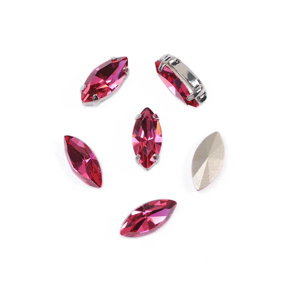 

Роза Navette, пришивные стразы, стеклянные кристаллы, циркон, суперблестящие камни, аксессуары для самостоятельного изготовления ювелирных изделий