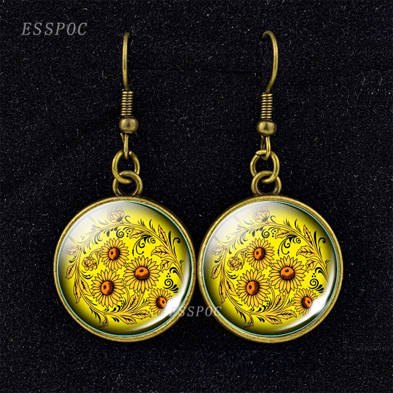 Очаровательные Эффектные серьги с цветами для женщин подарки свадебной