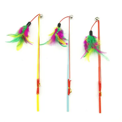 Игрушка для домашних животных кошек симпатичный дизайн Стик мыши пластиковая