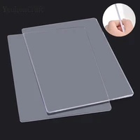 chzimade 3mm 5mm die cutting embossing machine durable plastic plates replacement pad diy cutting dies crafts