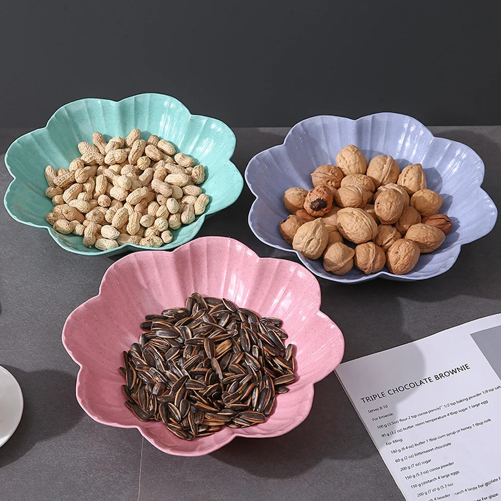 Офисная тарелка для закусок бытовая чаша фруктов журнальный столик гостиной