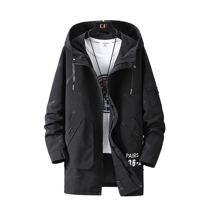 

Plus 10XL 9XL 8XL 7XL 6XL Spring Autumn Casual Solid Zipper Bomber Jackets Streetwear Overcoat Baseball Mens Hooded Jacket