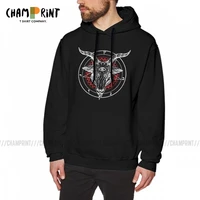 man knights templar satanic goat baphomet lucifer satan hoodies black 100 cotton hooded sweatshirts hipster hoodie shirt