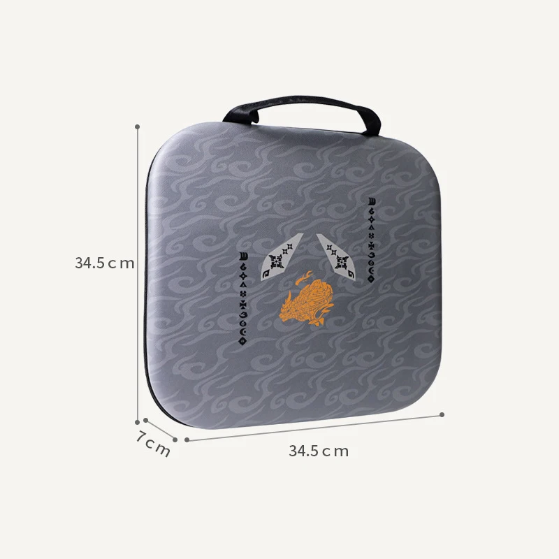 

Monster Hunter RISE Fitness Ring Protective Storage Carrying Bag Capacity Zipper Case For Nintend NS Switch Console JoyCon