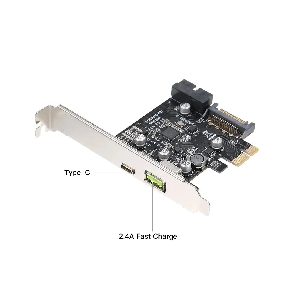 

PCI-e USB 3,1 Type-C, USB, 19- , GEN1 5G PCI-express
