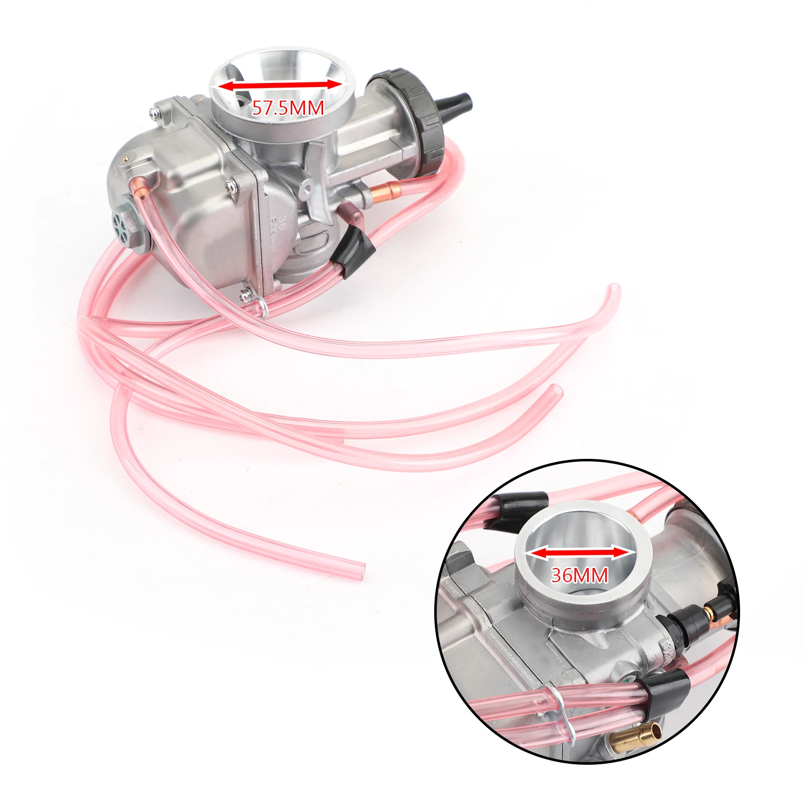 Мотоцикл PWK 36 мм Airstriker карбюратор для скутера Keihin LT500 ATC250R CR250 Kawasaki KX 125 250 500 Dirt Bike Quad