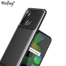 For Oppo Realme 6i Case Bumper Silicone Carbon Fiber Shockproof Phone Case For Oppo Realme 6i Cover Case Realme 6i Real Me 6i