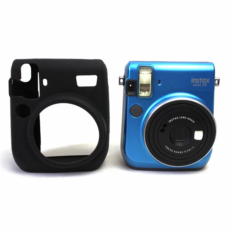 Чехол для Камеры Mini 70 мягкий силиконовый резиновый защитный чехол корпуса камеры