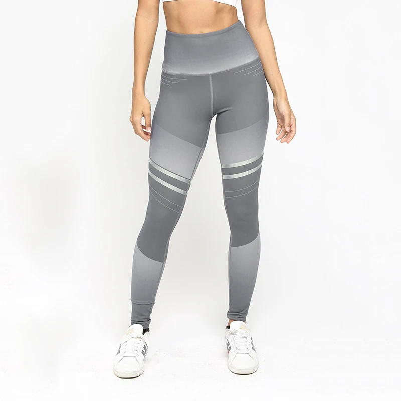 Женские спортивные штаны с высокой талией для фитнеса бега йоги бесшовные