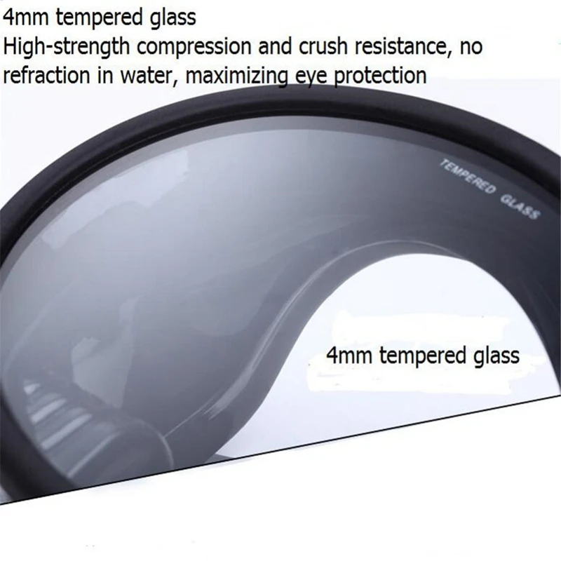 

Adult Anti-Leak Diving Full Face Mask Anti-Fog Snorkeling Swimming Goggles With Adjustable Strap
