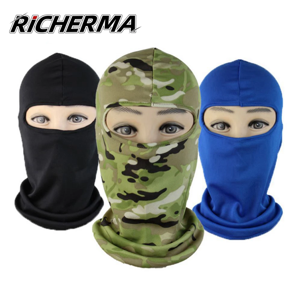 Мужская зимняя мотоциклетная Балаклава маска на все лицо защитная Женская