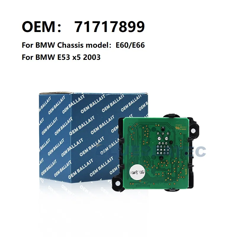 جديد OEM الصابورة التحكم #71717899 لسيارات BMW E60 E66 E53 X5 زينون LED وحدة الصابورة العلوي AFS