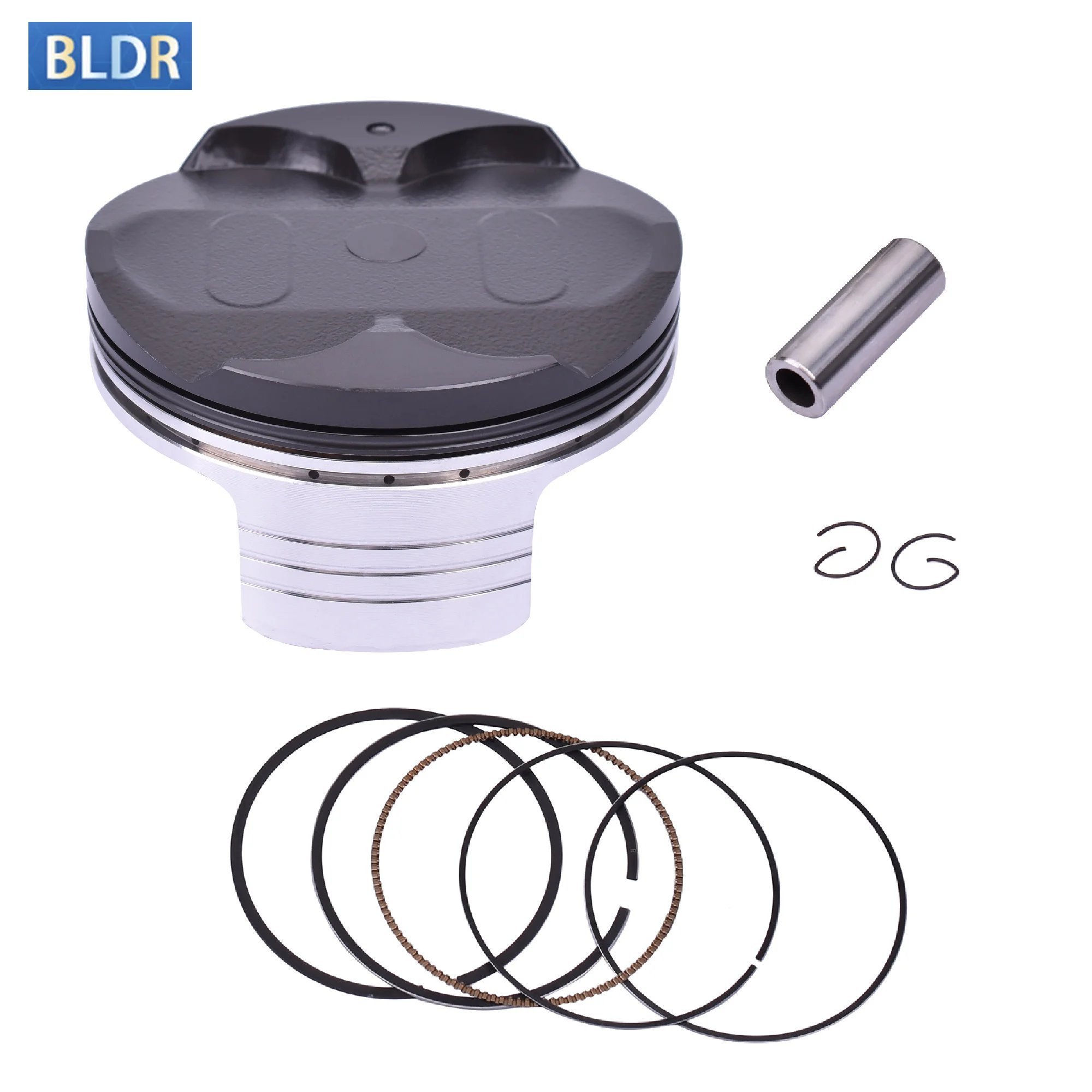 

76.25mm Pin 17mm +25 +0.25 Oversize 0.25 mm Motorcycle Engine Piston Rings Kit for Honda MY7 CBR1000 CBR 1000 2008-2016 2015