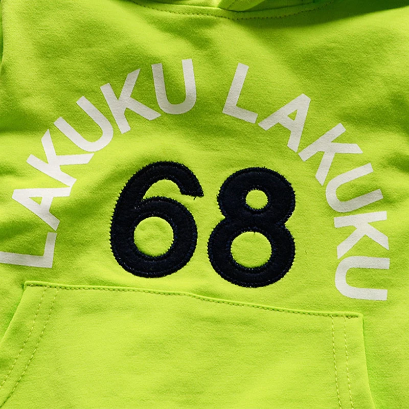 Спортивный костюм детский осенний из футболки с капюшоном и брюк | Детская одежда