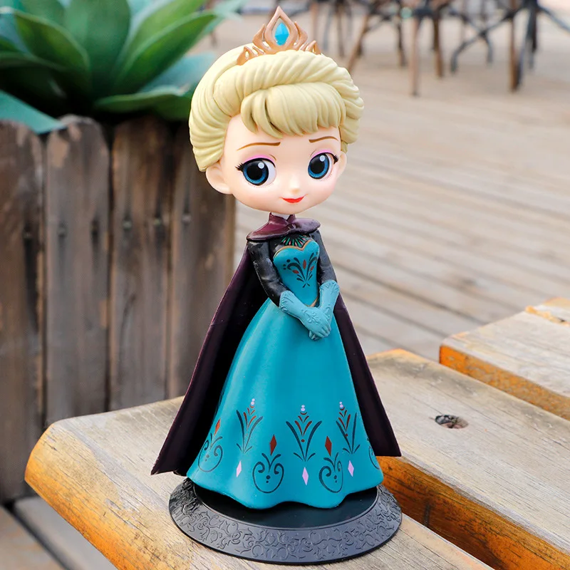 

Disney Frozen Snow White Aisha Mermaid Blind Box Sophia Aisha 7CM Model Decoration Anime Characters Children's Toys
