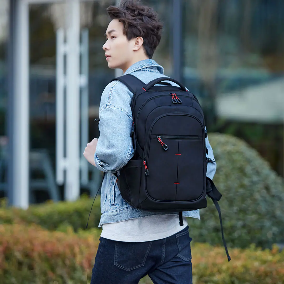 Мужской вместительный Многофункциональный рюкзак UREVO нейлоновый