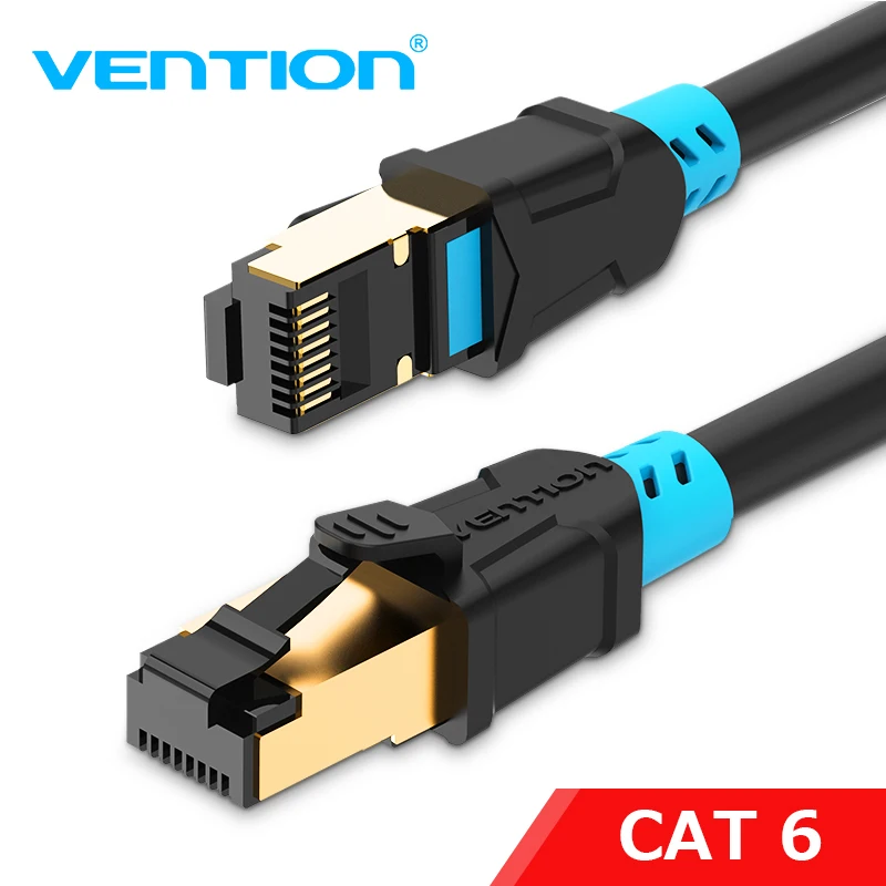 Ethernet кабель Vention CAT6 Lan патч корд RJ45 экранированный витой сетевой Кабель для
