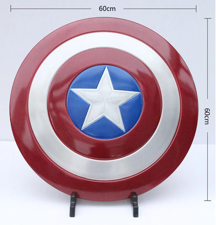 [Забавный] металлический костюм 60*60 см щит Капитана Америка времен Гражданской