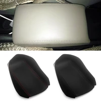 for skoda octavia 2007 2008 2009 2010 2014 microfiber leather car styling center armrest console lid box cover protector trim