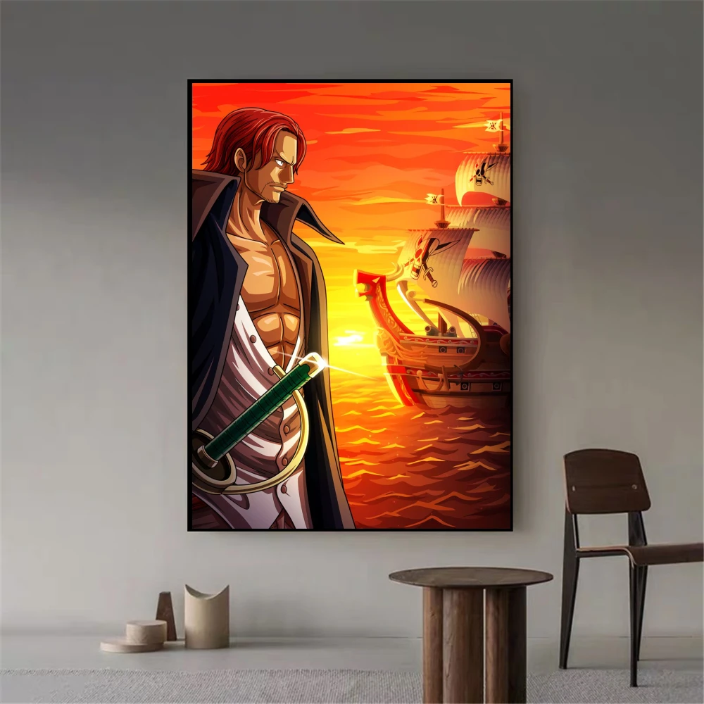 Картины на стену постер с японским аниме-фигуркой украшение для спальни