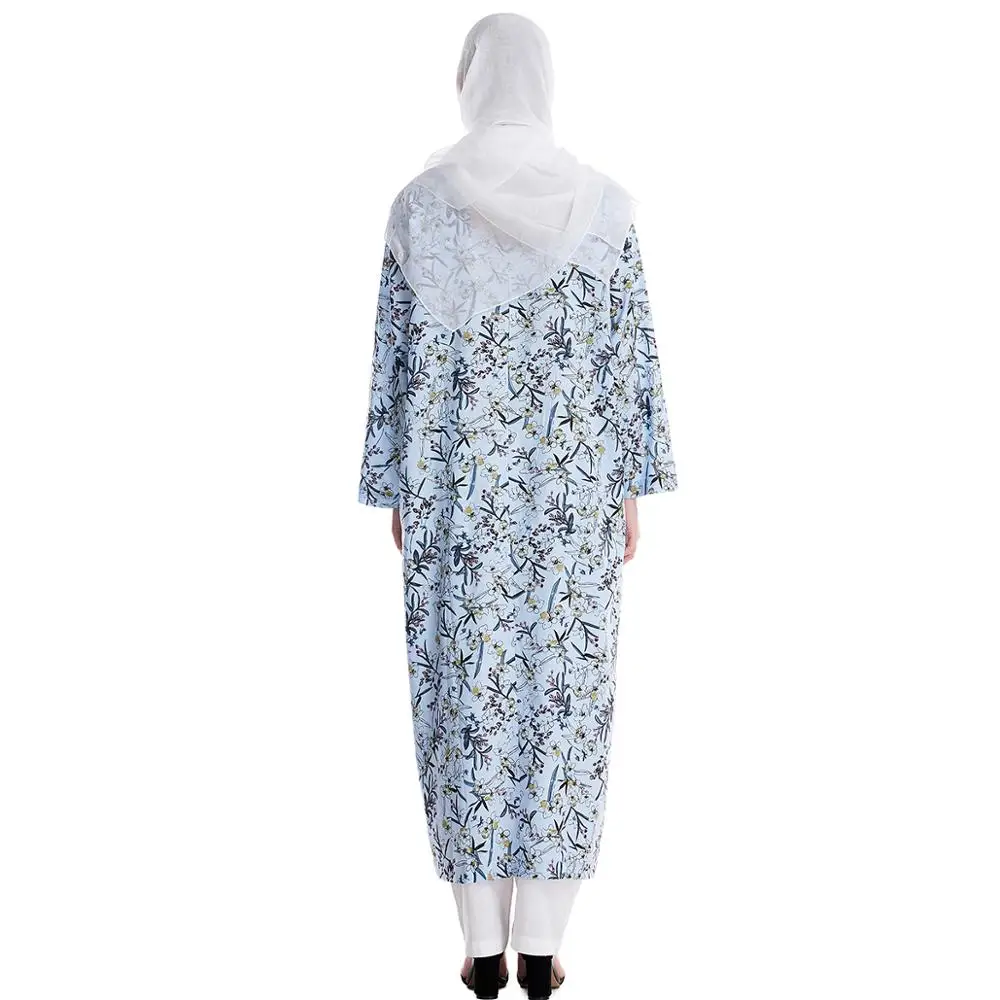 Комплект из 2 предметов мусульманское женское длинное платье и брюки комплекты