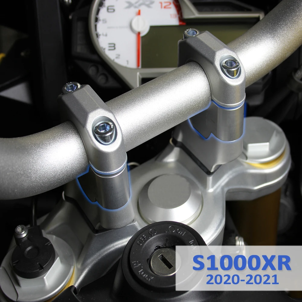 Новый черно-серебристый переходник для Руля Мотоцикла зажим руля BMW S1000XR S 1000 XR 2020