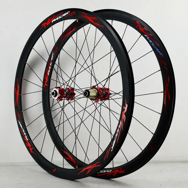 700C дисковый тормоз велосипедные колеса дорожный велосипед сплав 40 мм клинчерная