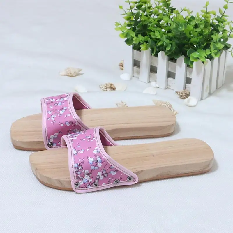

Women Shoes Japanese Chinese Sandals Japanese Paulownia Wooden Shoes Woman Anime Cosplay Slippers