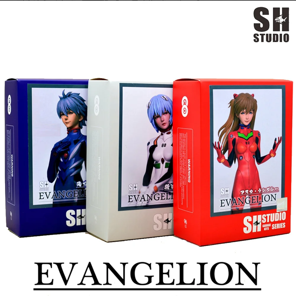 

Модель белой статической модели SH Lin Haoji EVA 1/8 Asuka Ayanami Kaoru GK