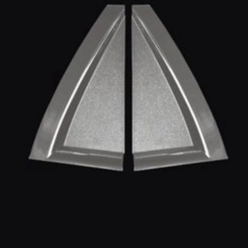 Хромированное заднее окно столб тройной угол крышка отделка украшения внешние